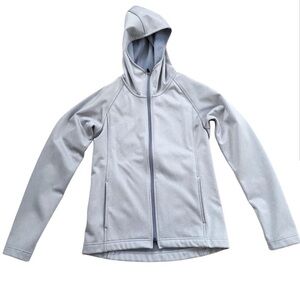 Uniqlo Gray Outdoor Active Hooded Wind Resistant Long Sleeve Zip Up Jacket XS